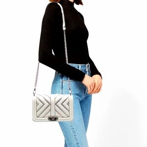 Rebecca Minkoff White Crossbody purse